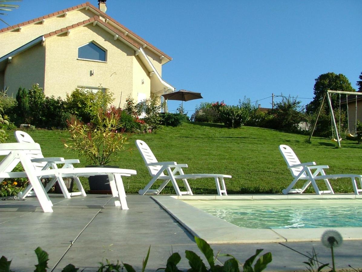 Bed and Breakfast Les Enselmes Montagnieu  Esterno foto